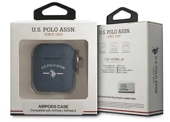 „Us Polo Assn US Polo USACA2SFGV“ „AirPods“ dėklas, mėlynas