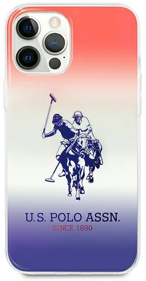 Dėklas „Us Polo Assn“ „US Polo USHCP12LPCDGBR“ „Apple iPhone 12 Pro Max 6,7" gradientų kolekcija