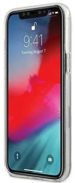 Dėklas „Us Polo Assn“ „US Polo“ USHCP12LTPUHRWH „Apple iPhone 12 Pro Max 6,7“ baltos spalvos blizgus didelis logotipas