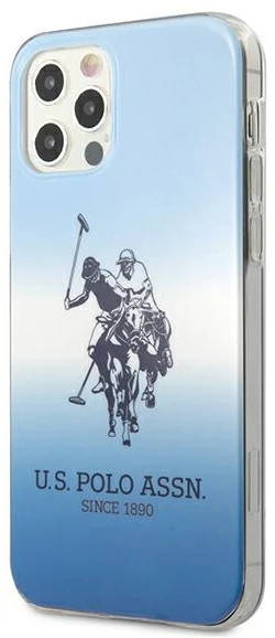 Dėklas „Us Polo Assn“ „US Polo USHCP12MPCDGBL“ „Apple iPhone 12/12 Pro 6,1“ mėlynas „Gradient Collection“