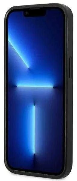 Us Polo Assn US Polo USHCP14XPFAV Apple iPhone 14 Pro Max 6.7" dėklas telefonui mėlynos spalvos Leather Stitch