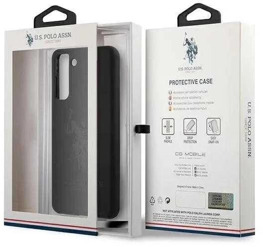 Dėklas Us Polo Assn US Polo USHCS21SSLHRTBK S21 G991 juodos spalvos Silicone On Tone