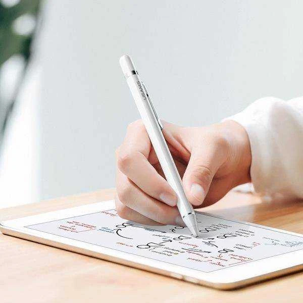Usams Active Stylus Pen ZB57DRB02 (US-ZB057) baltos spalvos