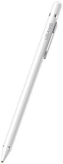 Usams Active Stylus Pen ZB57DRB02 (US-ZB057) baltos spalvos