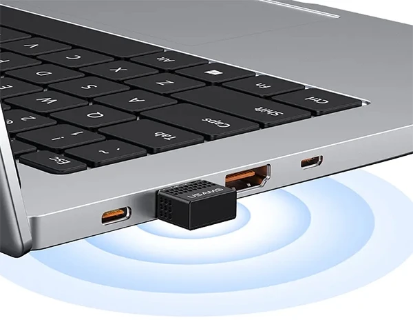 USAMS Bluetooth USB Adapteris juodas ZB285SPQ01 (US-ZB285)