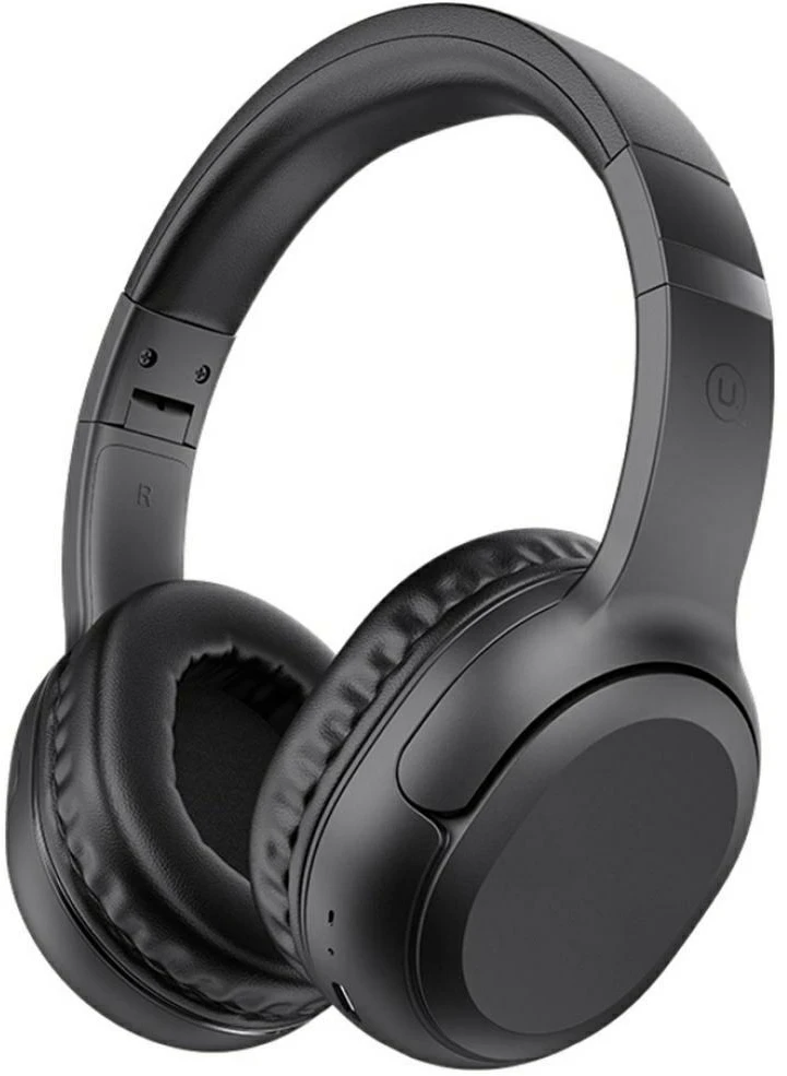 USAMS Bluetooth 5.3 Ausinės Yun Series juodos spalvos TDLYEJYX01 (USAMS-YG23)