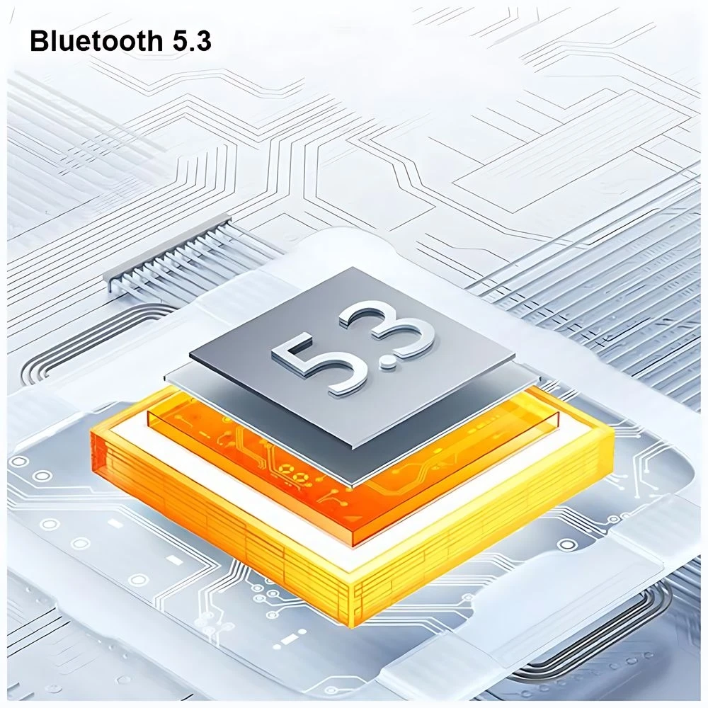 USAMS Bluetooth 5.3 TWS IA II Series belaidės ausinės violetinės spalvos BHUIAII03 (USAMS-IAII15)