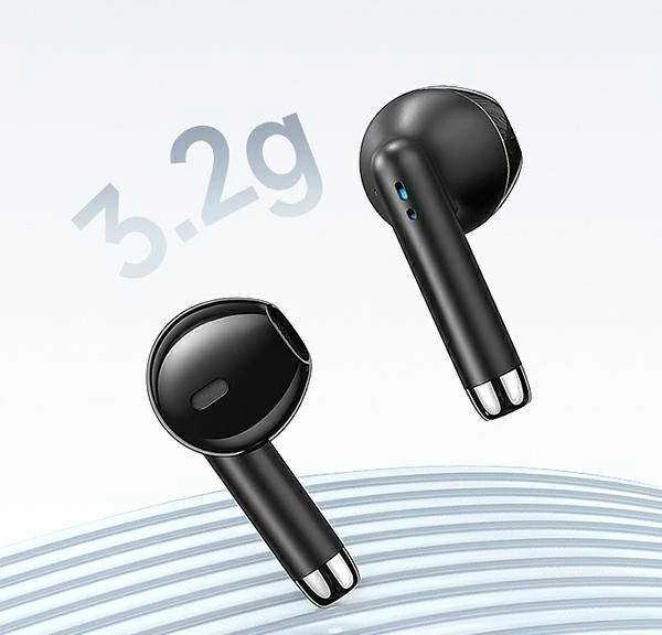 USAMS Bluetooth 5.3 TWS IA II Series belaidės ausinės violetinės spalvos BHUIAII03 (USAMS-IAII15)