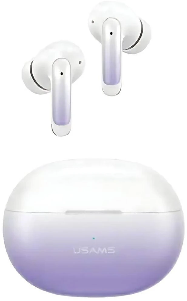 USAMS Bluetooth 5.3 TWS X-don series ENC Belaidės ausinės Violetinė Gradient/Violetinė Mėlyna BHUEN