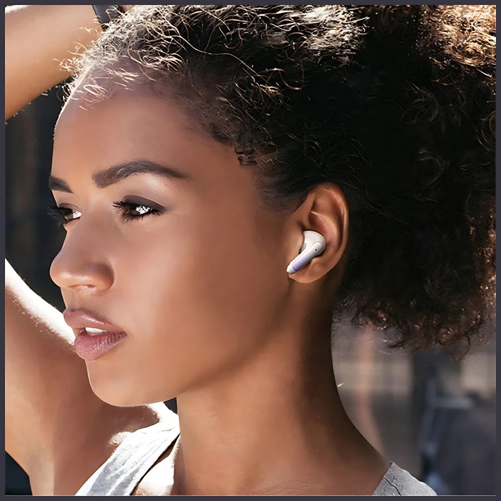 USAMS Bluetooth 5.3 TWS X-donseries ENC belaidės ausinės baltos spalvos BHUENCXD02 (US-XD19)