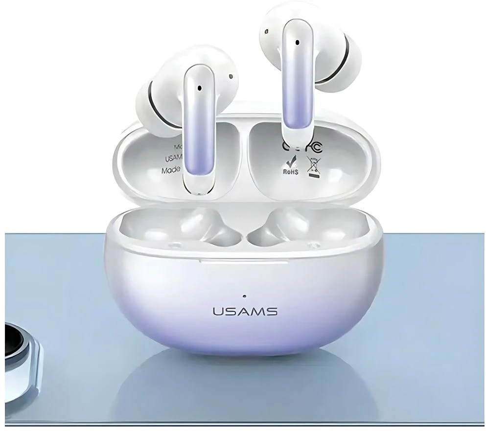 USAMS Bluetooth 5.3 TWS X-donseries ENC Belaidės mėlynos spalvos BHU Ausinės
