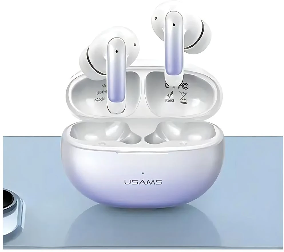 USAMS Bluetooth 5.3 TWS X-don series ENC Belaidės ausinės Violetinė Gradient/Violetinė Mėlyna BHUEN