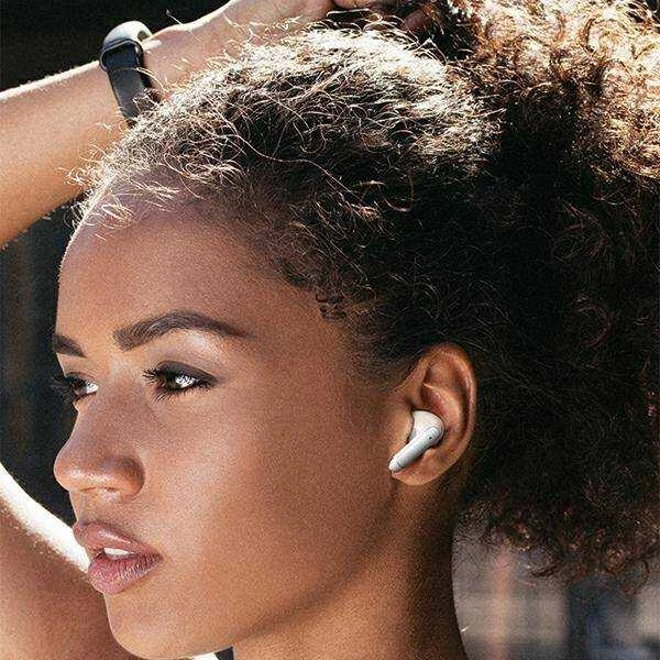 USAMS Bluetooth 5.3 Ausinės TWSX-Don Series Dual mic ENC belaidės juodos spalvos BHUXD01