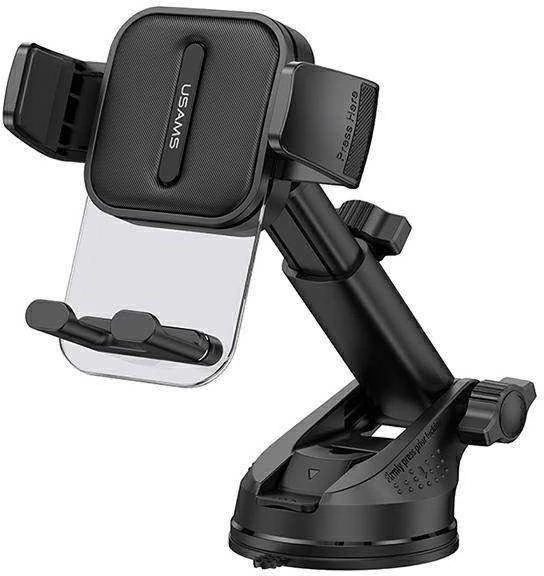 USAMS holder for dashboard/windshield juodos spalvos ZJ072ZJ01 (US-ZJ072)