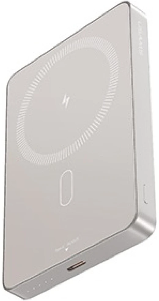 Nešiojamoji baterija USAMS CY serija CD242 10000mAh 20W Magnetinė belaidė titano spalvos