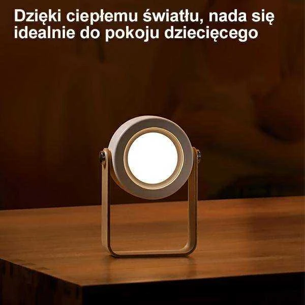 USAMS daugiafunkcinė naktinė LED lempa baltos spalvos ZB249YH01 (US-ZB249)