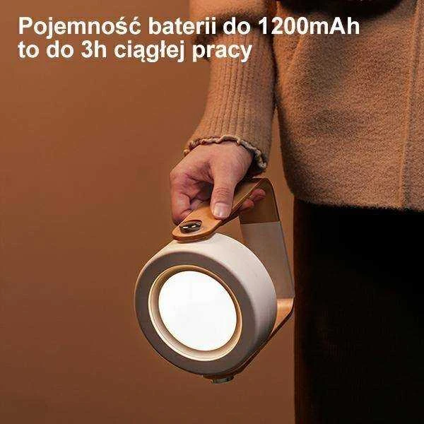 USAMS daugiafunkcinė naktinė LED lempa baltos spalvos ZB249YH01 (US-ZB249)