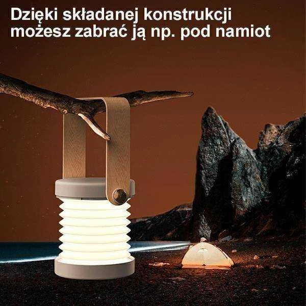 USAMS daugiafunkcinė naktinė LED lempa baltos spalvos ZB249YH01 (US-ZB249)