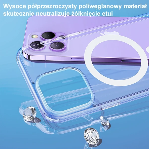USAMS BH801 Ice-Magnet dėklas telefonui iPhone 14max