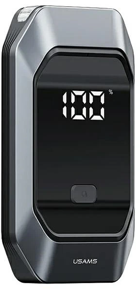 USAMS Jumpstarter Powerbank 8000mAh+ built-in flashlight juodos spalvos ZB284ZDB01 (US-ZB284)
