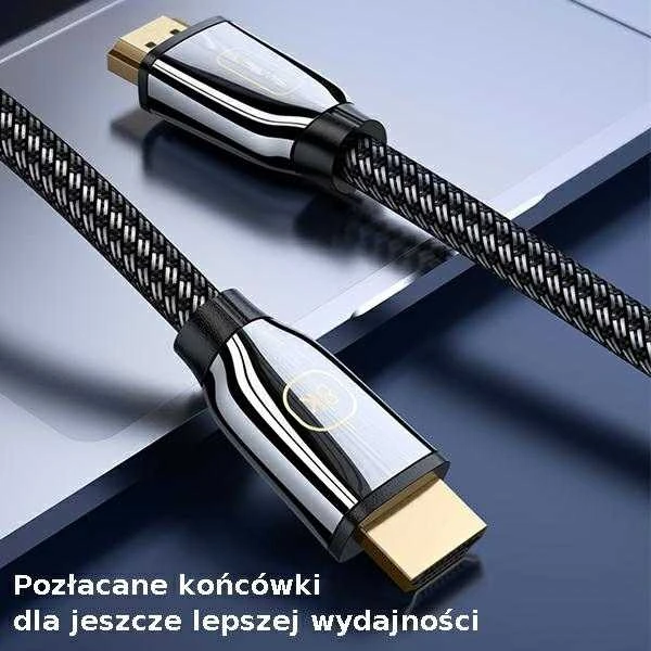 USAMS U67 HDMI-HDMI 8K Ultra HD kabelis 3m, juodas