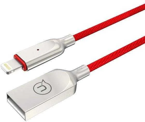 USAMS išjungimo laidas U-Sun Lightning, raudonas 1.9m IPYSUSB203 (US-SJ170)
