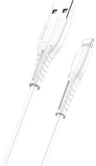 USAMS U35 Lightning kabelis 2A greito įkrovimo 1m baltas SJ364USB02 (US-SJ364)