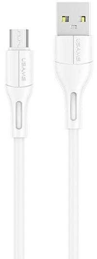 USAMS U68 microUSB 2A greito įkrovimo 1m baltos spalvos SJ502USB02 (US-SJ502)