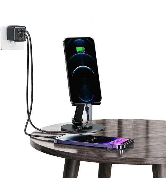 USAMS USB-C į Lightning kabelis 30W 1.2m juodos spalvos SJ729USBSG01 (US-SJ729) (tube)
