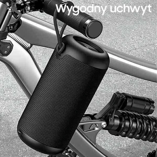 USAMS YX serijos „Bluetooth 5.0“ 10 W nešiojama lauko belaidė kolonėlė YX8YG01 (US-YX008)