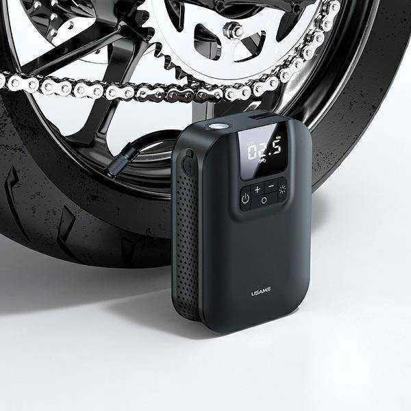 USAMS Mini Pump US-ZB215 Air Car Pump 5000mAh CQBZB21501