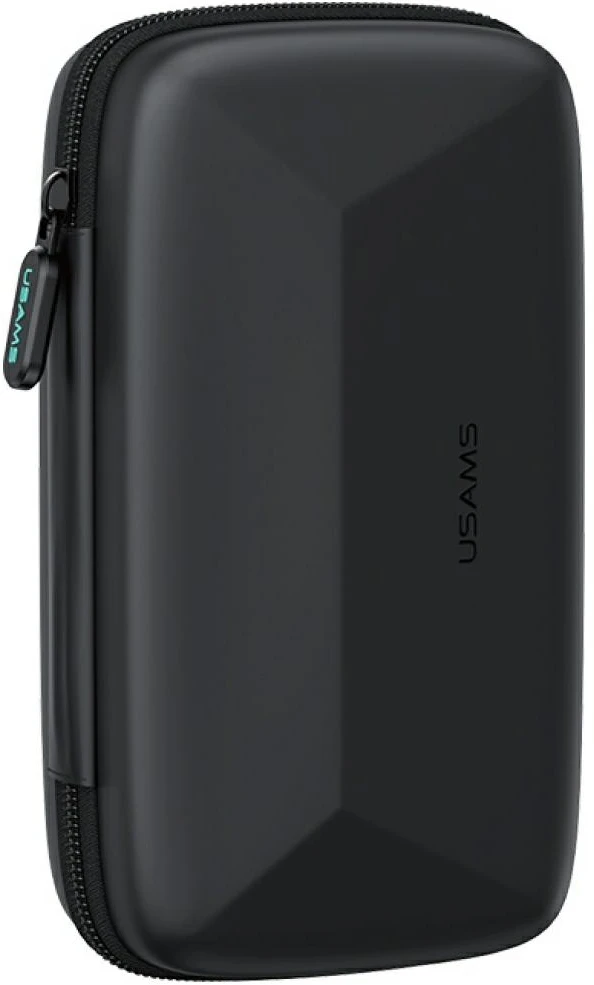 USAMS Series JX bag case for storage 6.7″ juodos spalvos
