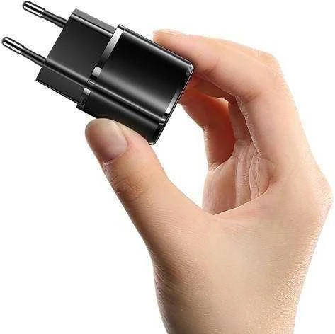 USAMS Laidinis įkroviklis 1xUSB-C T36 mini 20W (only head) PD3.0 Fast Charging baltos spalvos CC124TC02 (US-CC124)