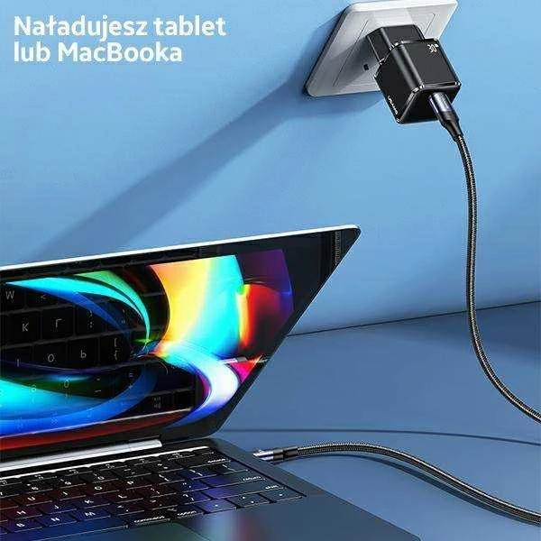 USAMS Laidinis įkroviklis 1xUSB-C T45 mini 30W (only head) PD3.0 Fast Charging baltos spalvos CC148TC02 (US-CC148)