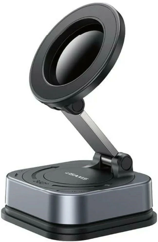 USAMS ZJ093 Universal Magnetic Phone Holder for Car, Home and Office juodos spalvos