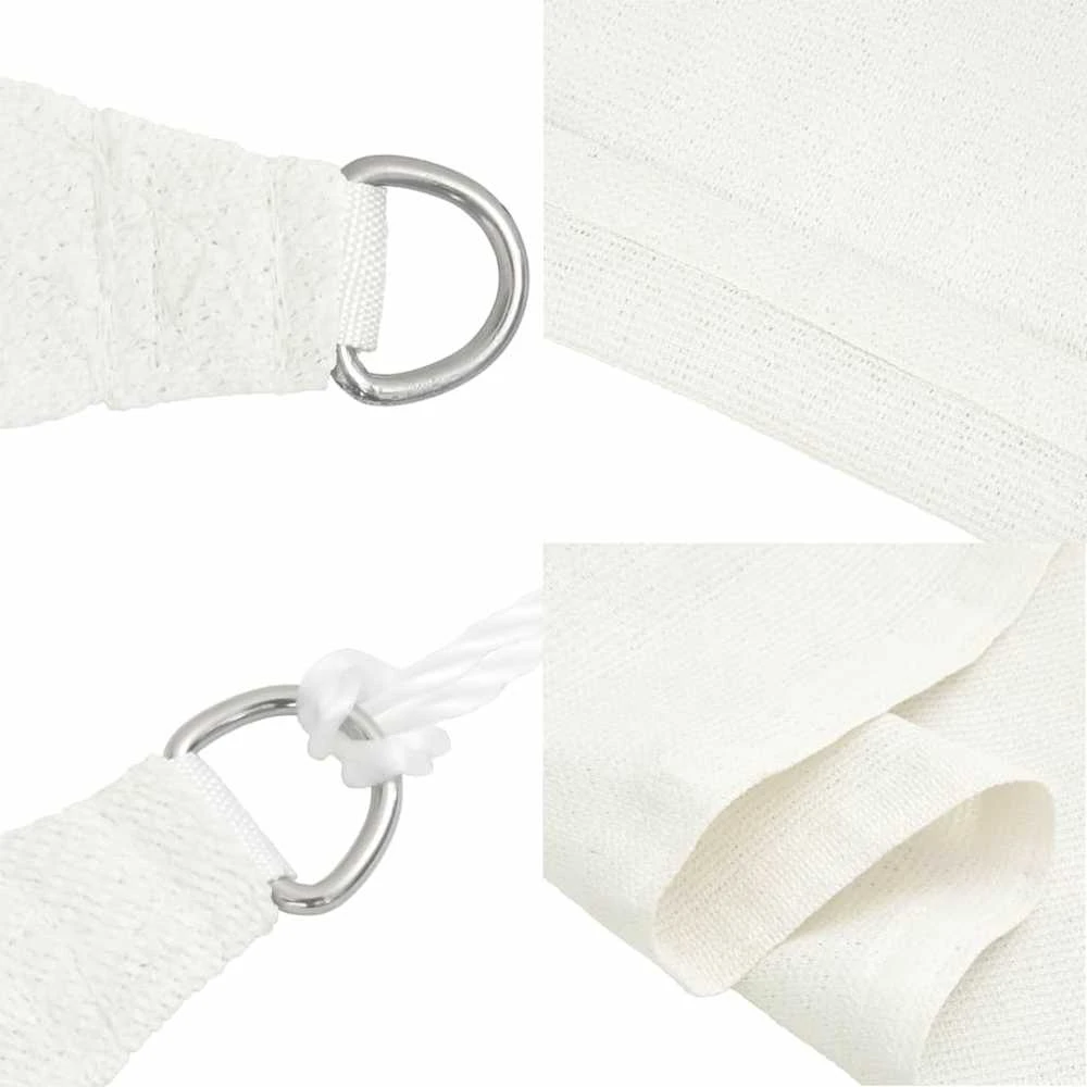 Uždanga nuo saulės, baltos spalvos, 3/4x3m, HDPE, 160g/m²