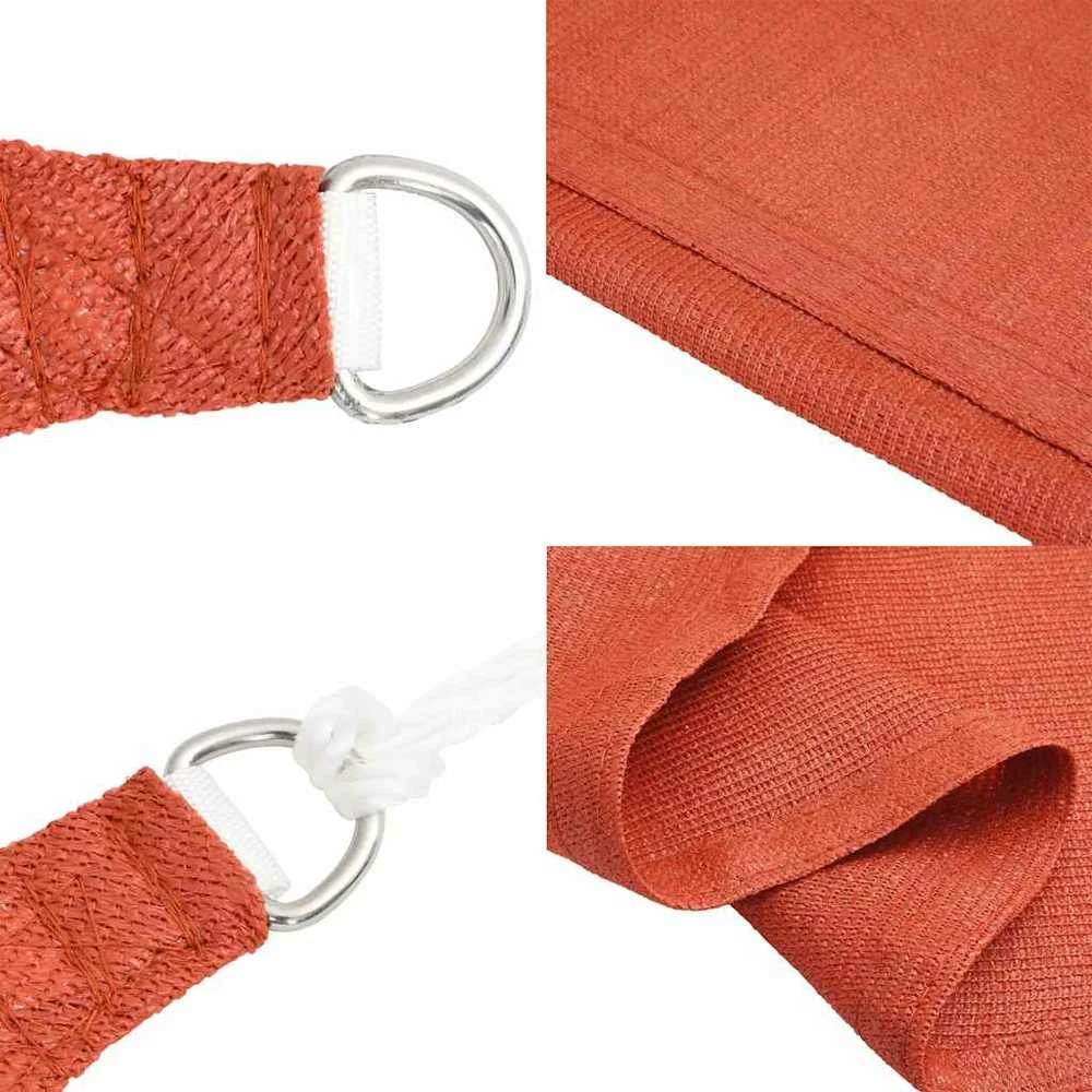 Uždanga nuo saulės, terakota spalvos, 3/4x2m, HDPE, 160g/m²