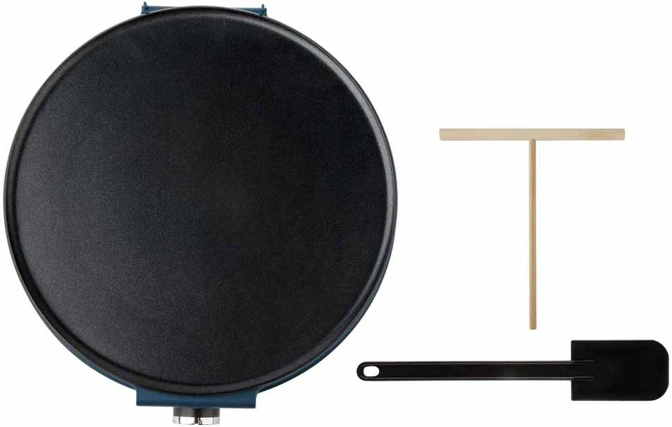 Keptuvė - Jata 1200W elektrinė crepų keptuvė tamsiai mėlyna