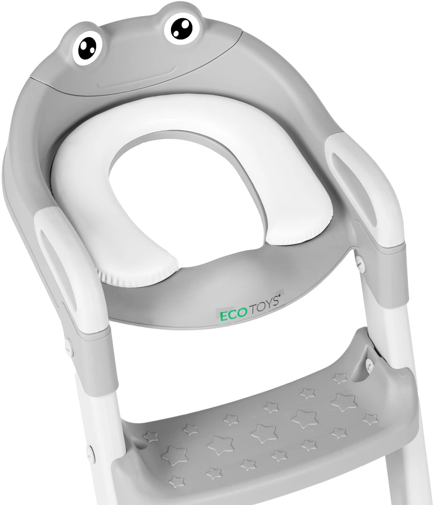 Ecotoys Vaikiškas tualetas su laipteliais
