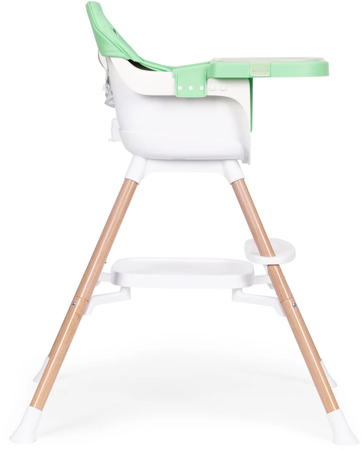 ECOTOYS 2 viename maitinimo kėdutė kūdikiams, žalia