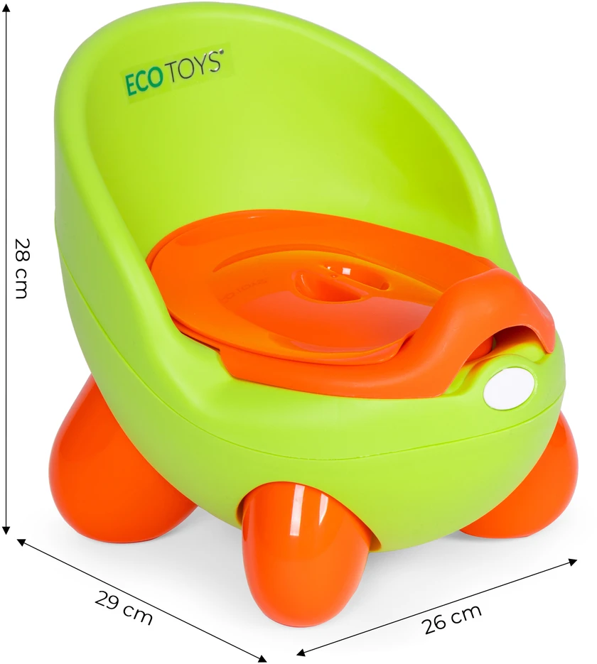Naktipuodis, neslystantis, žalias, ECOTOYS
