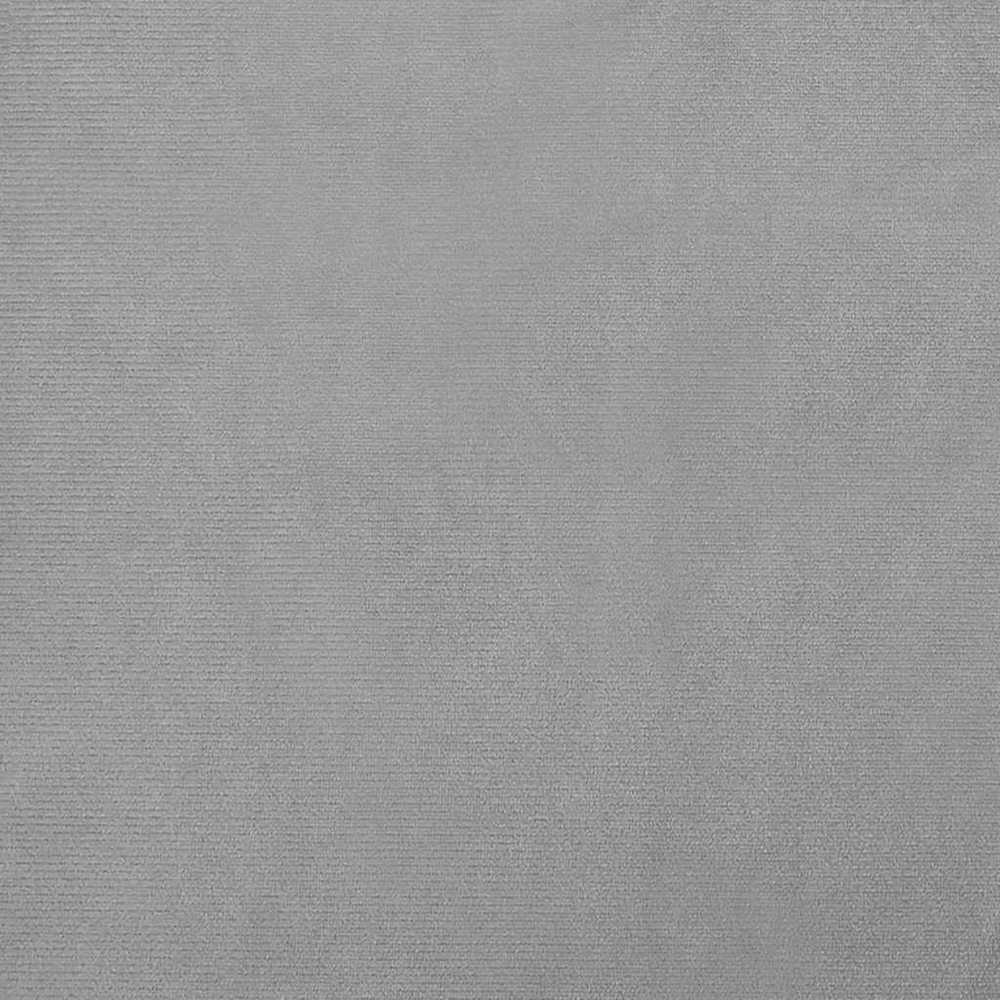 Vaikiška sofa, šviesiai pilkos spalvos, 60x40x30cm, aksomas