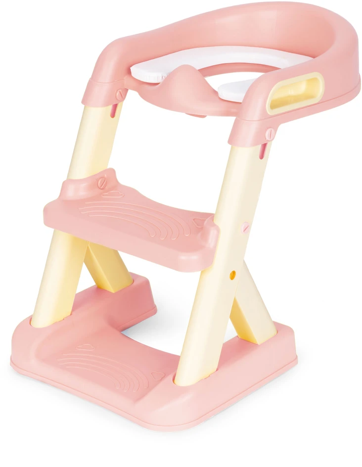Vaikiška tualeto dangtis su laipteliais ECOTOYS