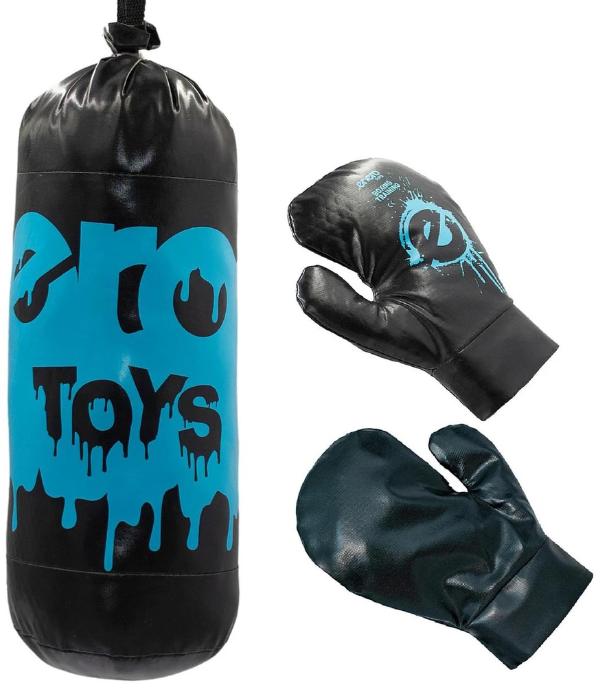 Enero Toys Vaikiškas bokso rinkinys su maišu ir pirštinėmis