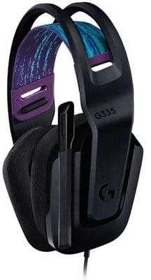 VAIRAS ŽAIDIMŲ LOGITECH G920+AUSINĖS G335 JUODOS