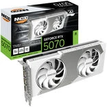 INNO3D GeForce RTX 5070 TWIN X2 OC Baltas NVIDIA 12 GB GDDR7