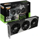 Vaizdo plokštė INNO3D GeForce RTX 5070 X3 12GB OC DLSS 4