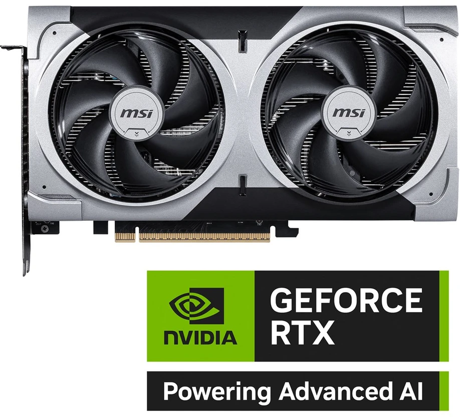 Vaizdo plokštė MSI VENTUS GeForce RTX 5060 TI 16G 2X OC PLUS NVIDIA 16 GB GDDR7