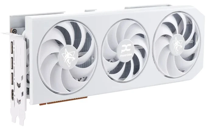 Vaizdo plokštė PowerColor Hellhound Radeon RX 9070 XT Spectral Balta AMD 16GB GDDR6