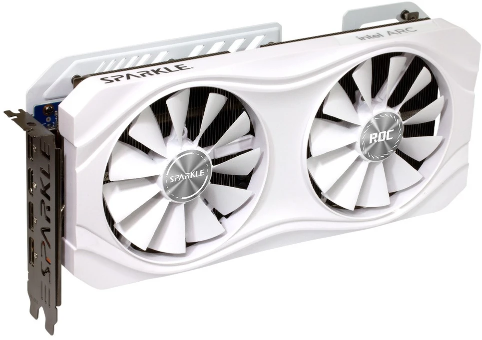 Sparkle Vaizdo Plokštė - Intel Arc A750 ROC Luna OC 8GB GDDR6 2050MHz 2200MHz
